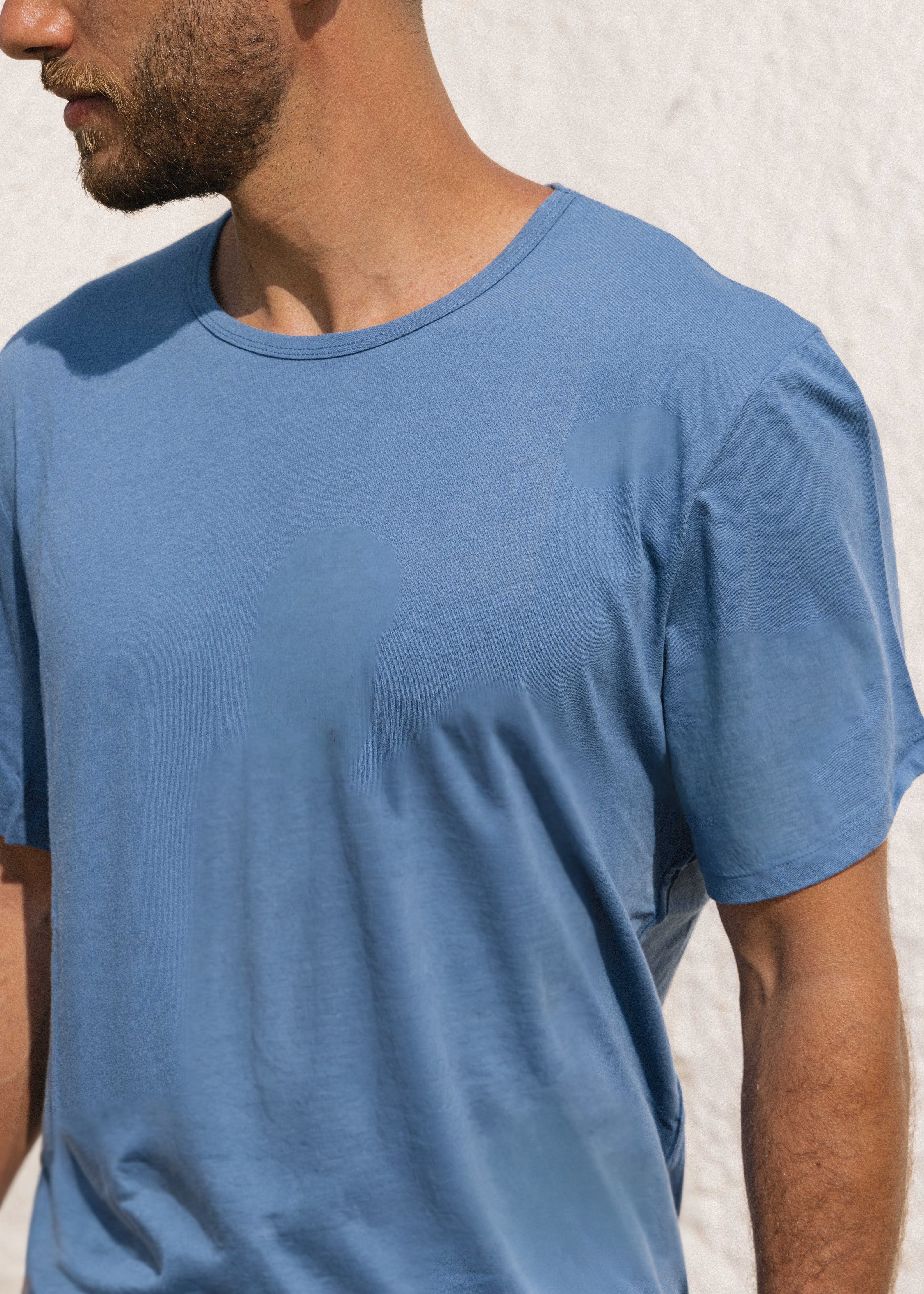 Blue navy plain t-shirt