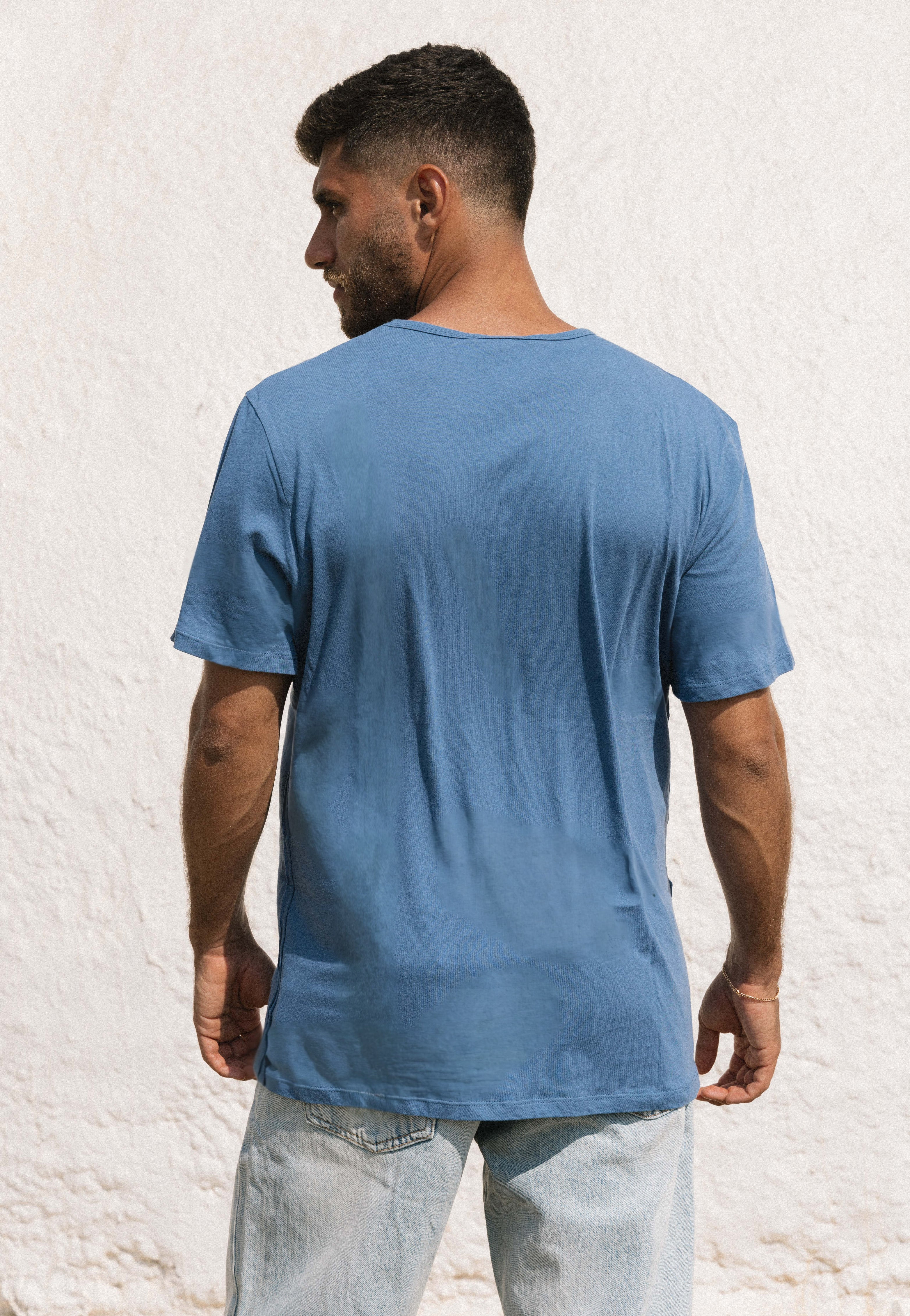 Blue navy plain t-shirt