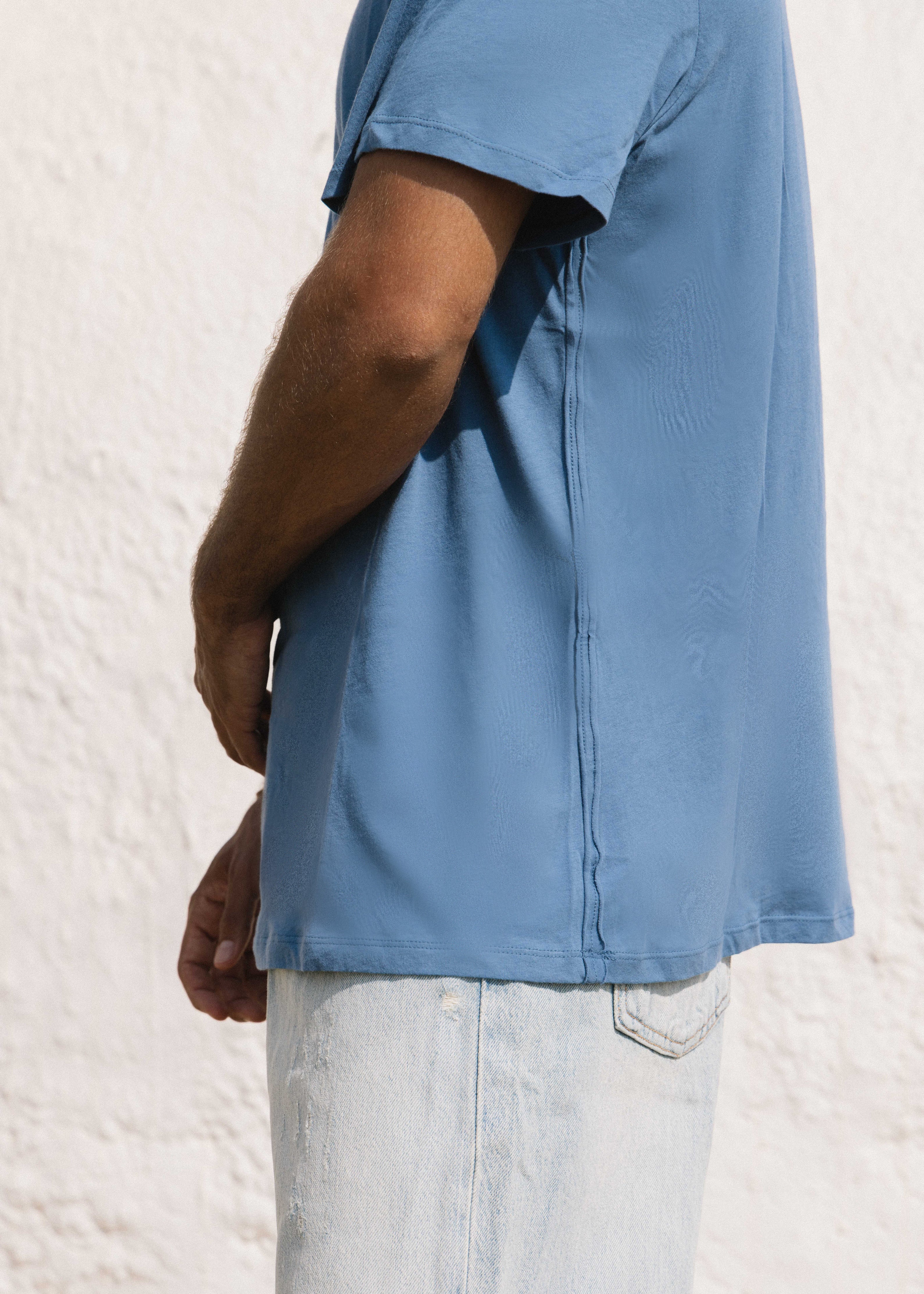 Blue navy plain t-shirt