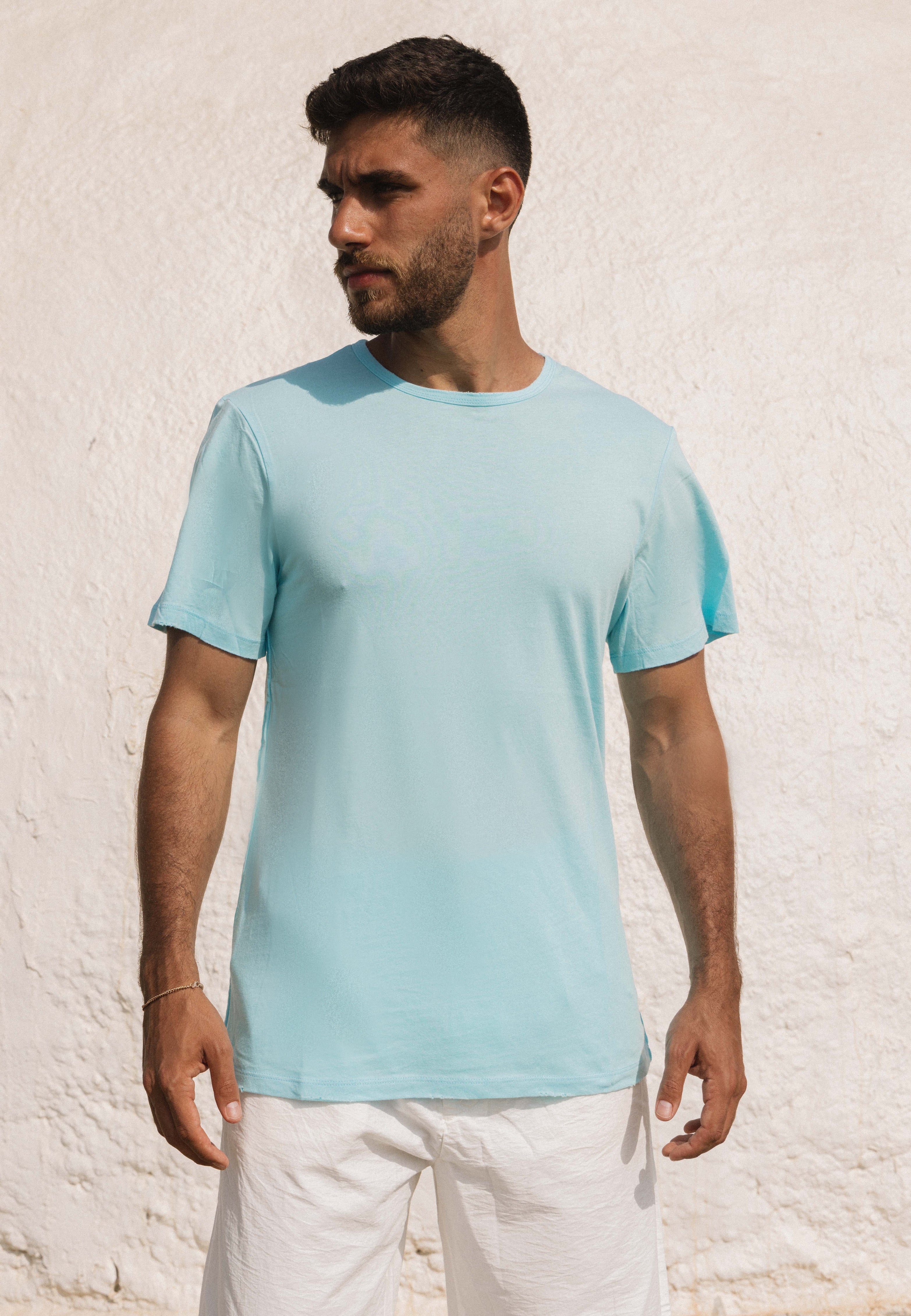 Light blue tears t-shirt