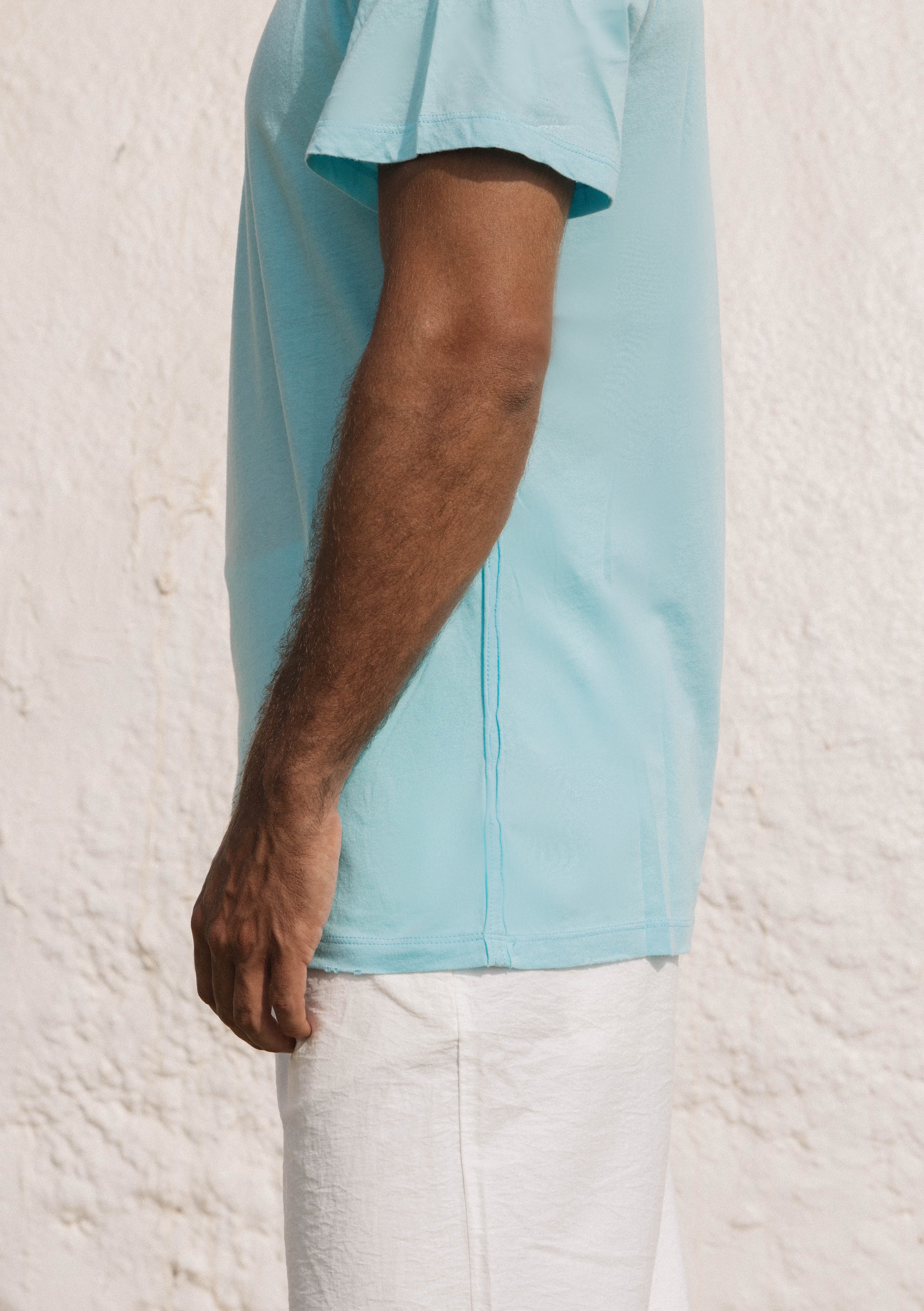 Light blue tears t-shirt