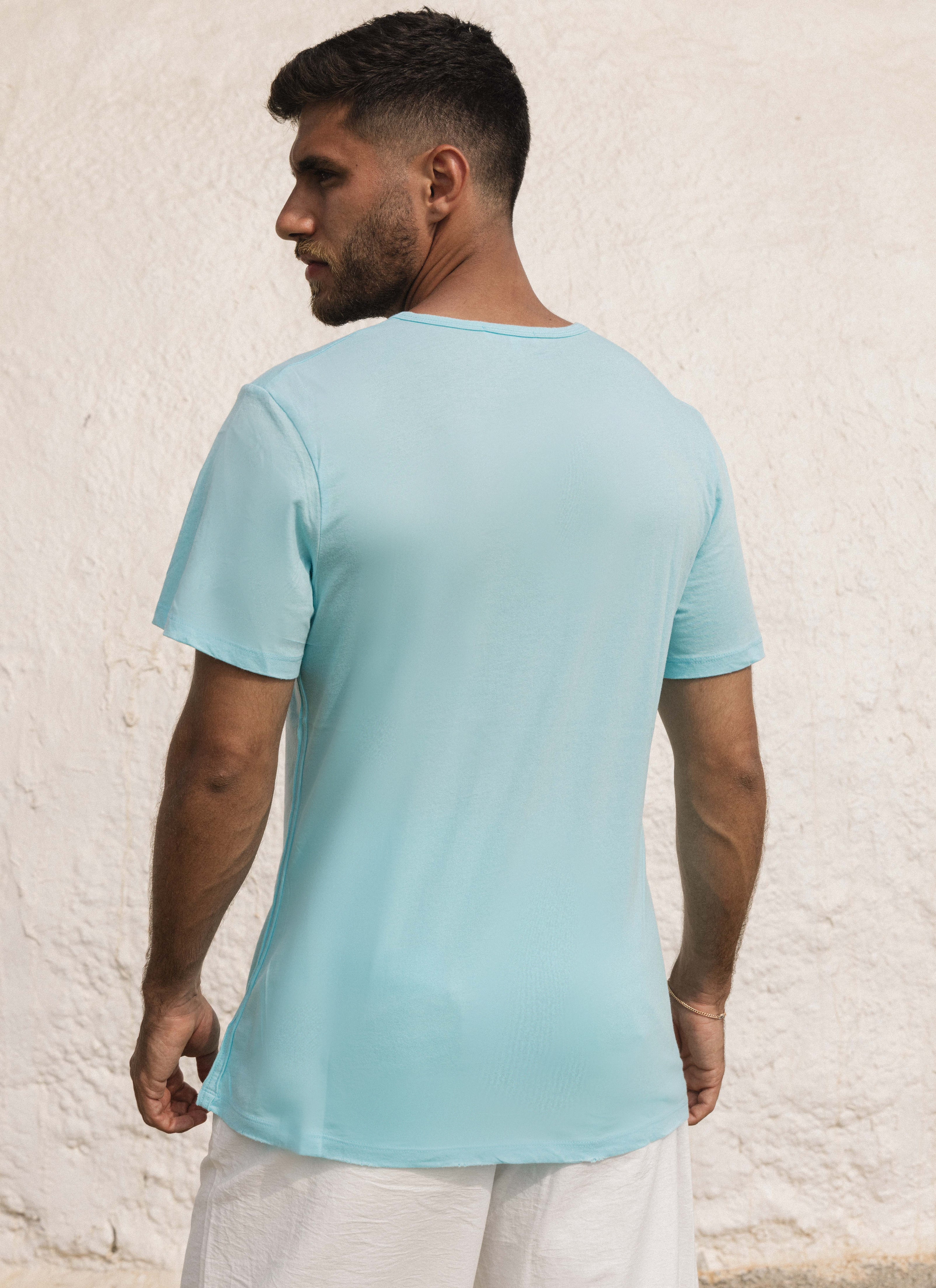 Light blue tears t-shirt