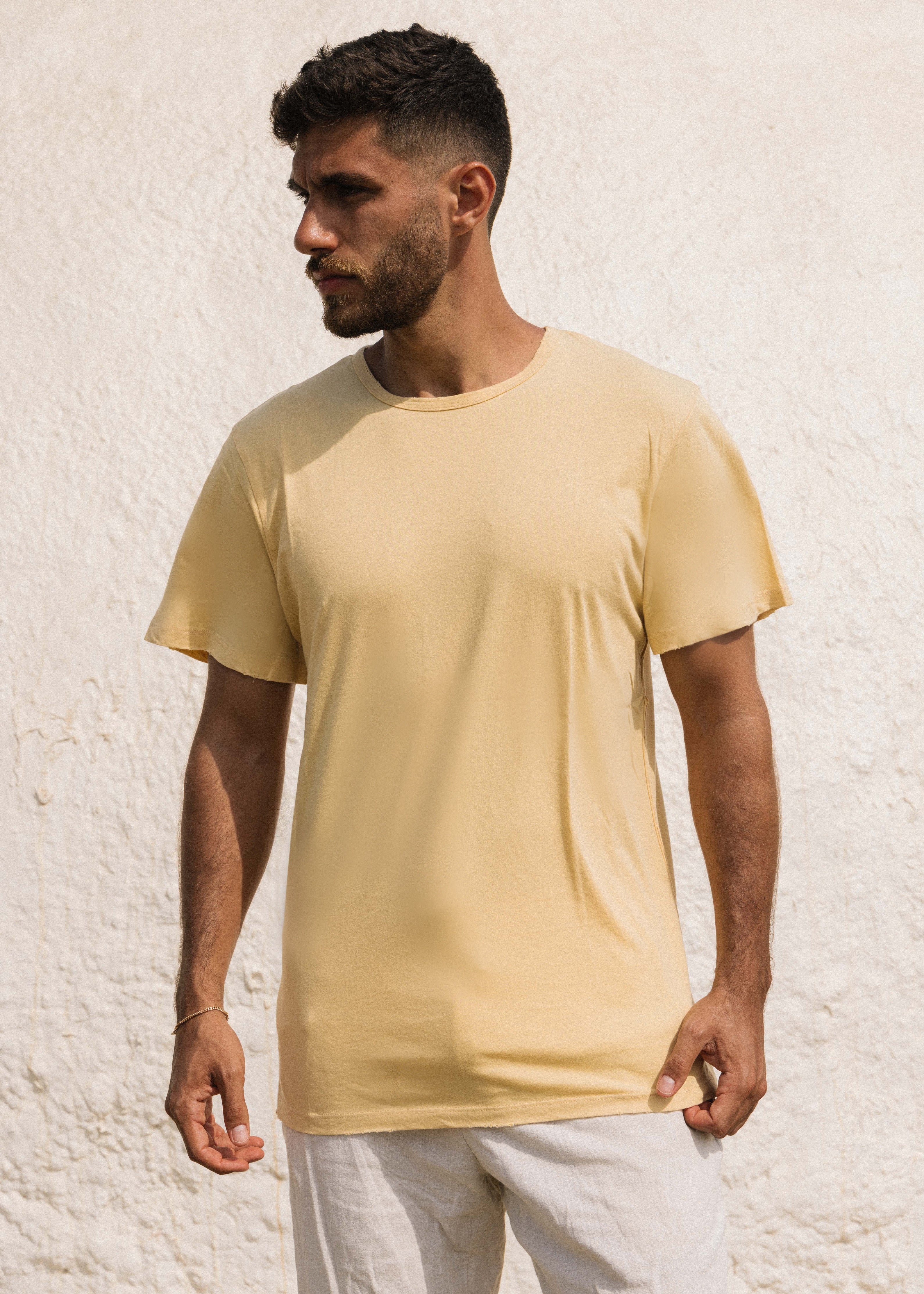 Sunset yellow tears t-shirt