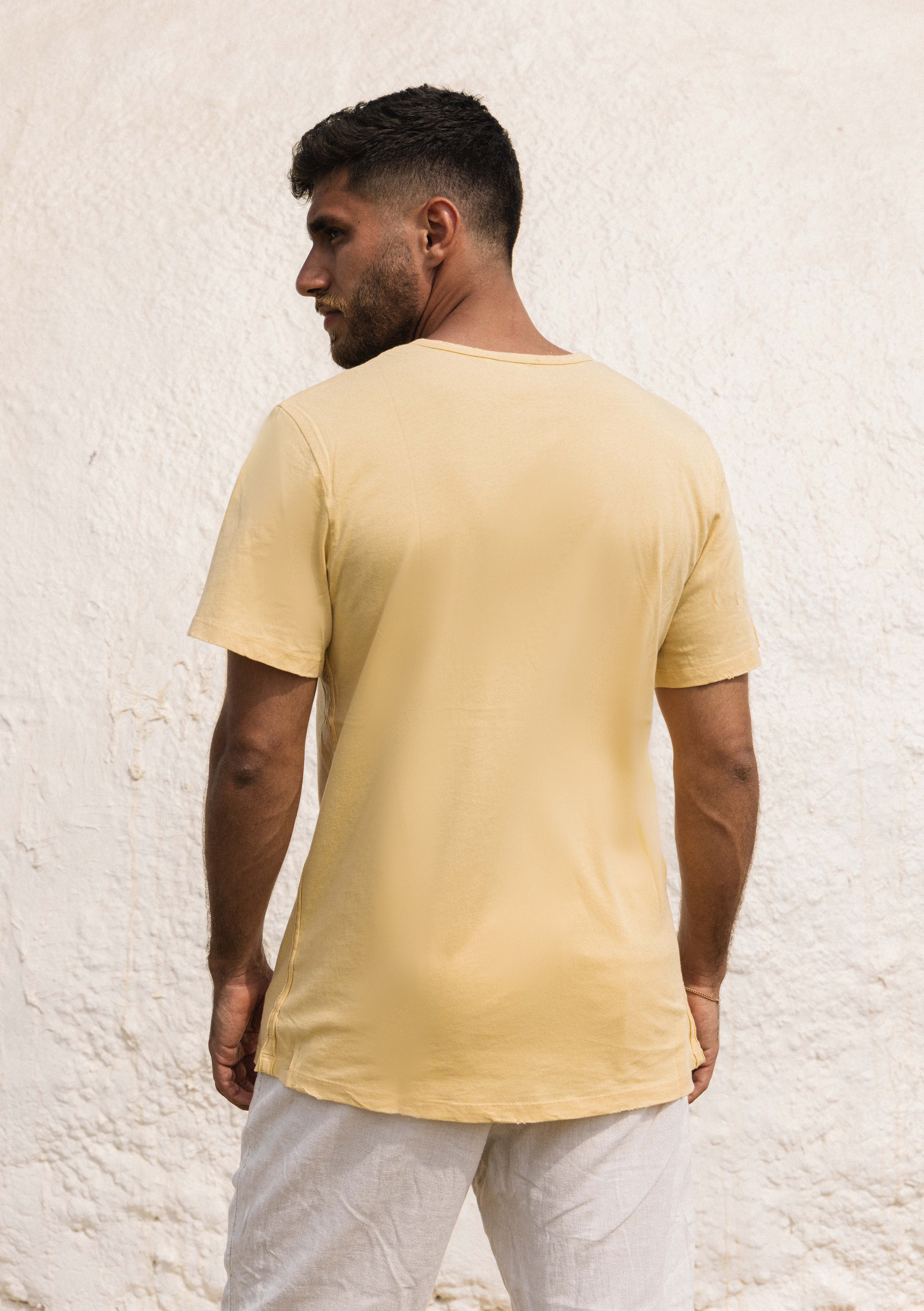 Sunset yellow tears t-shirt