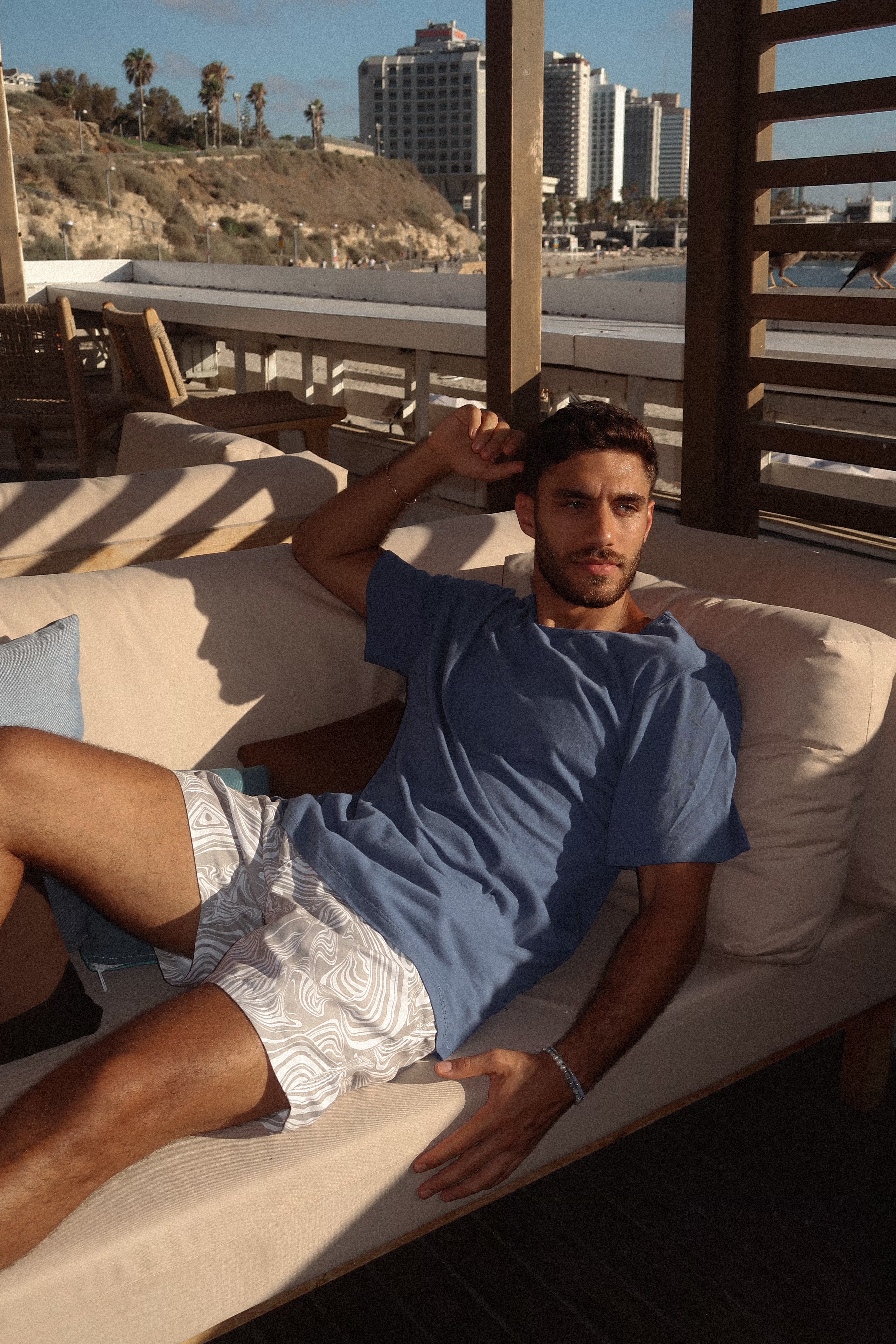 Blue navy plain t-shirt