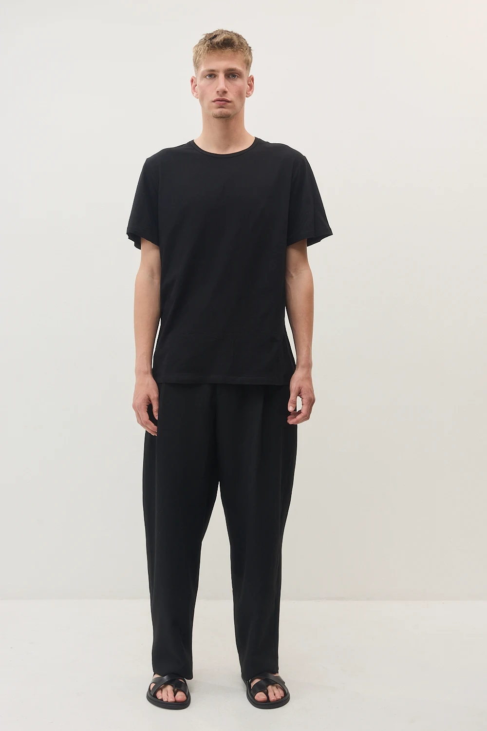 Black Plain T-shirt
