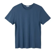 Blue Navy Plain T-shirt