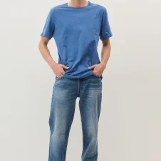 Blue Navy Plain T-shirt