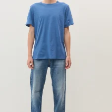 Blue Navy Plain T-shirt