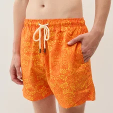 Orange floral