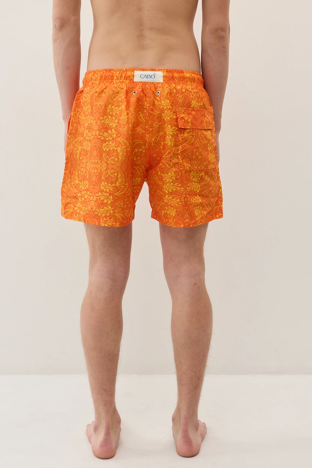 Orange floral