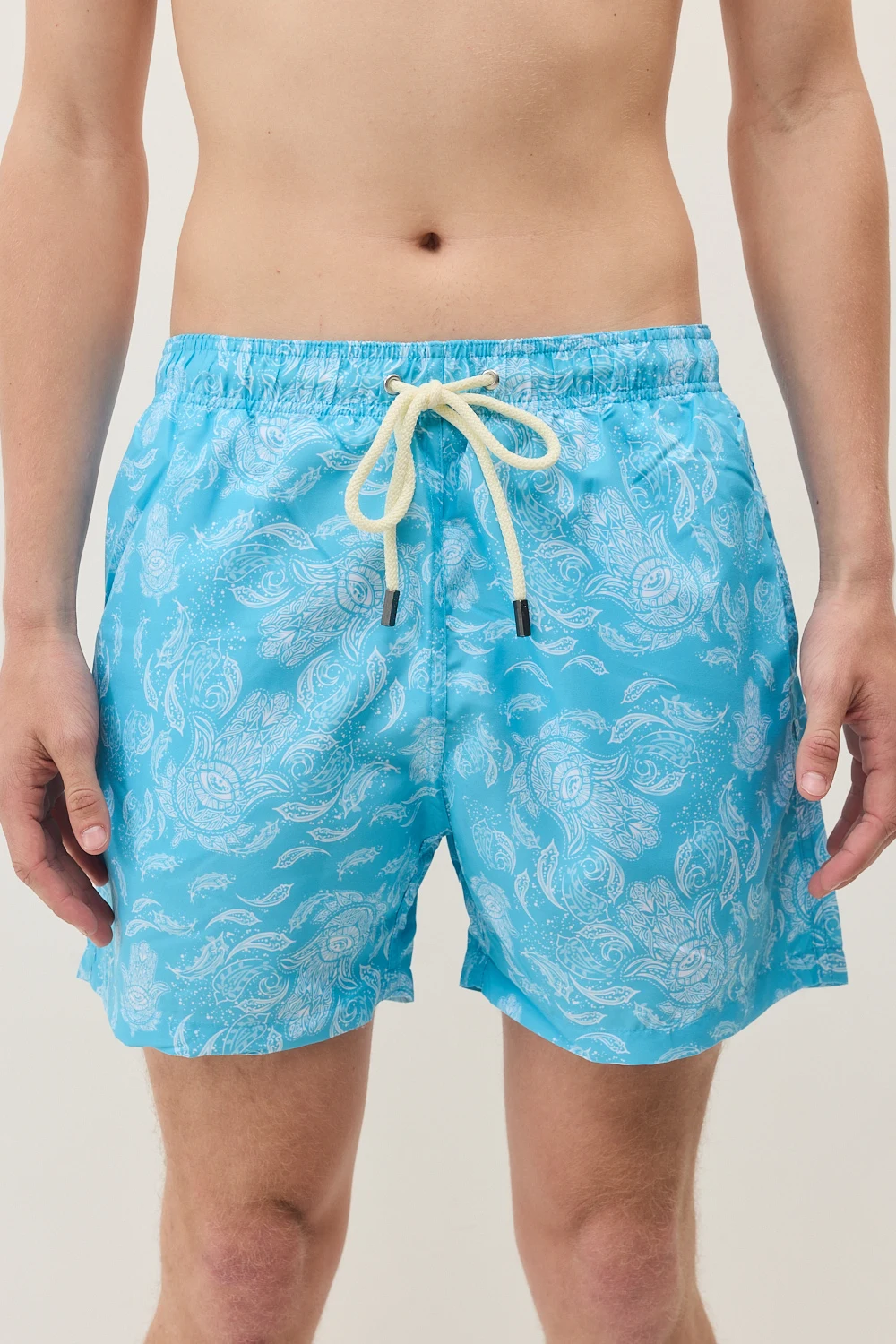 Pale blue hamsa