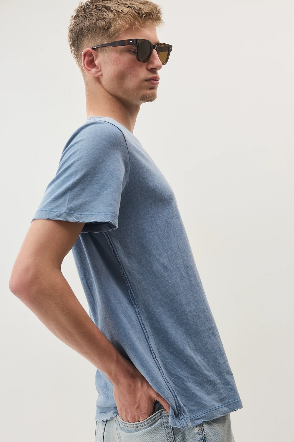 Grey Plain T-Shirt