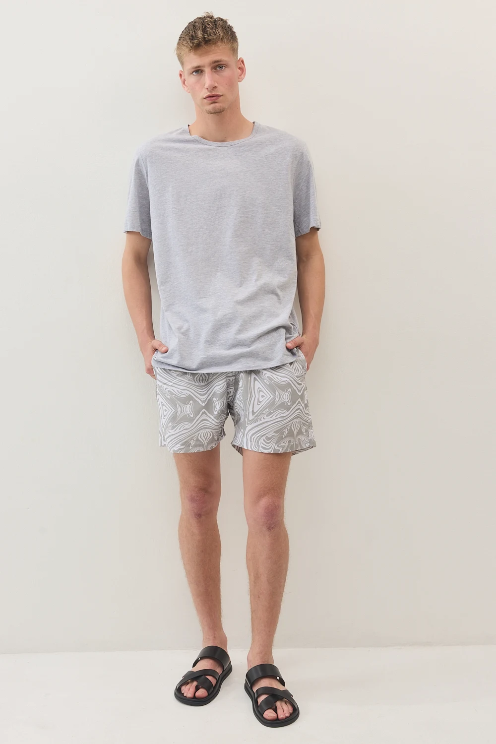Grey Plain T-Shirt