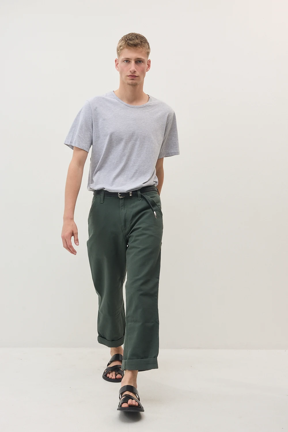 Grey Plain T-Shirt