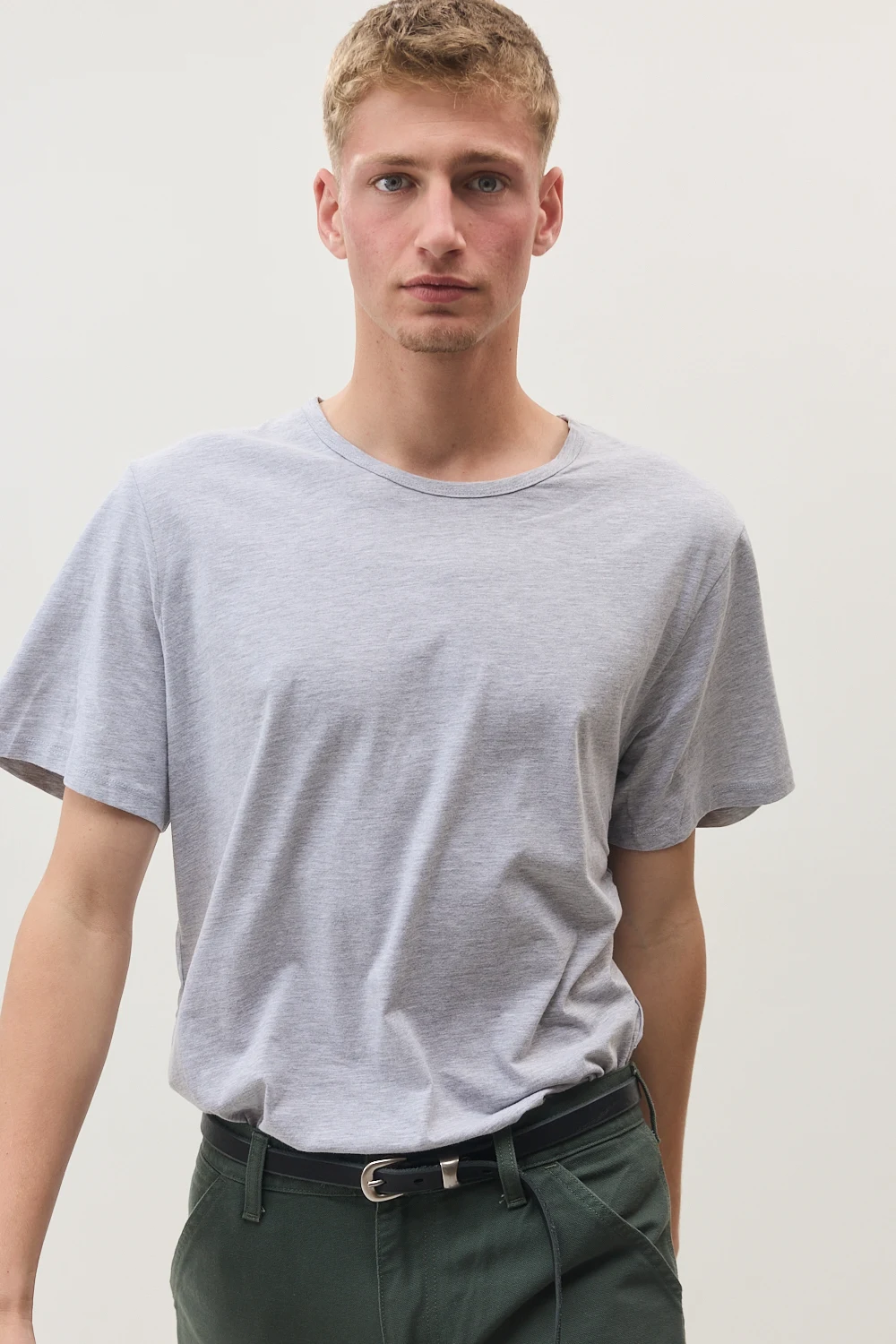Grey Plain T-Shirt