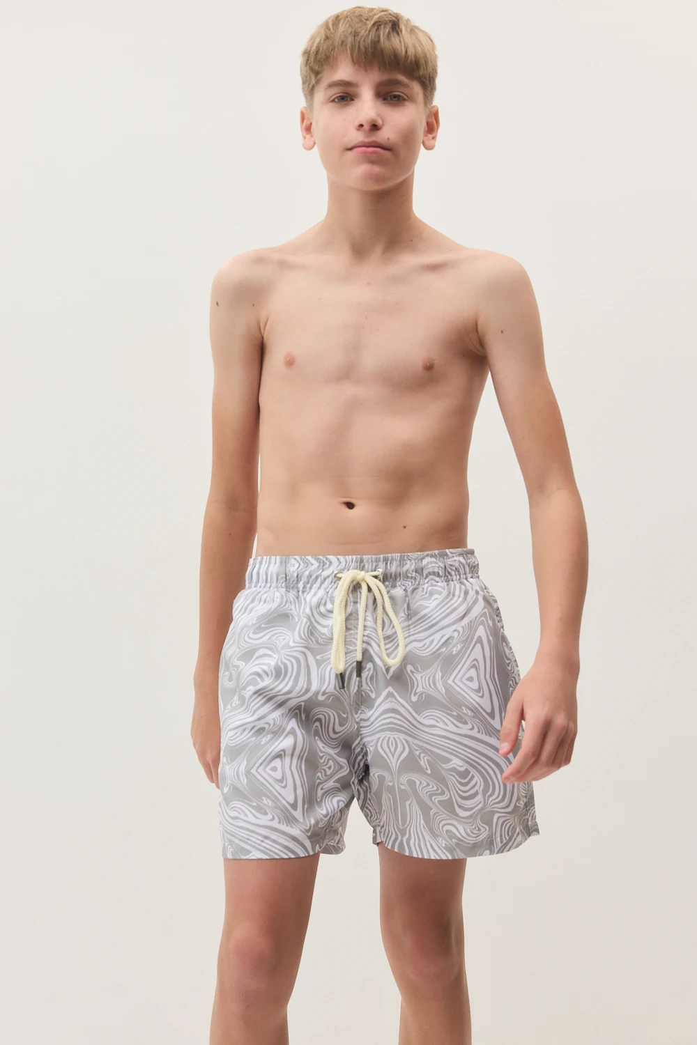 Gray Print Young