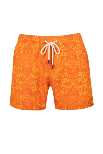 Orange Floral Young