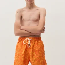 Orange Floral Young